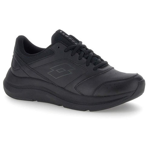 Lotto run amf nero ecopelle - lotto,